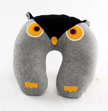 Gray Owl Images U Shape Pillow Fashion Eyewear Accessories_3_1.jpg